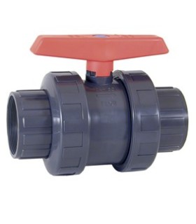 Vanne à bille double union taraudé 1"1/2