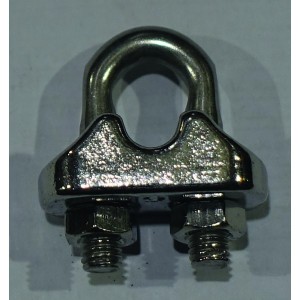 Serre câble inox Ø6mm