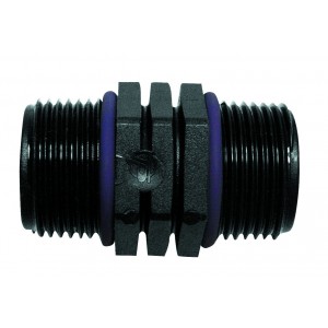 Mamelon PP avec joint 1"1/2 MM