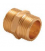 Mamelon laiton 3/4" x 3/4" MM