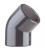 Coude PVC 45°