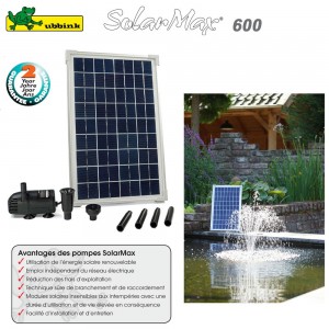 Pompe solaire Solarmax 600