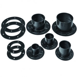 Traversée de paroi à coller pour tuyau PVC