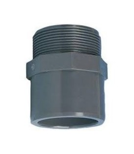 Embout PVC P Ø50/63xM1"1/2