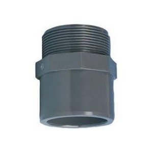 Embout PVC P Ø50/63xM1"1/2