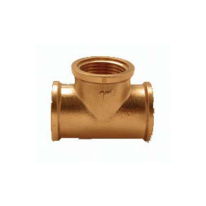 Té laiton 1" F/F/F