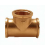 Té laiton 1/2" F/F/F