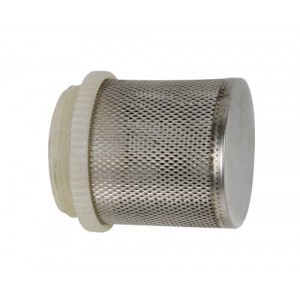 Crépine inox filetée 2" 1/2