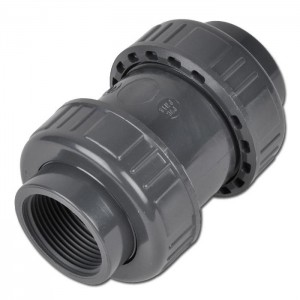 Clapet arrière PVC FF 1"1/2