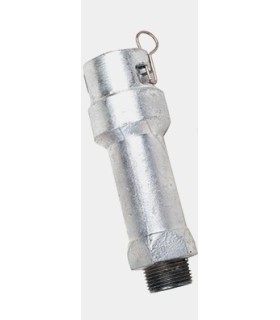 Soupape alu 1/4 tour / 1"M