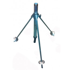 Trépied galva 3/4" M