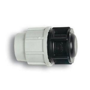 PLASSON Lot De 2 Bouchons D'Arrêt 25 Mm - Embouts D'Obturation Pour Tuyau PE MDPE, Irrigation Et Plomberie